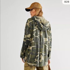 Free people army jacket